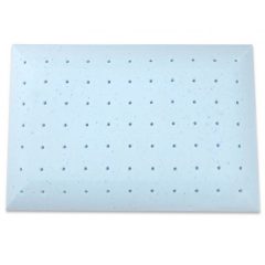 Ventilated open-cell memory foam pillow interior